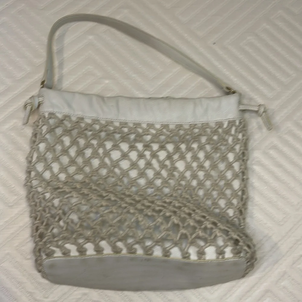 Elizabeth and James Rope Netted Shoulder Bag